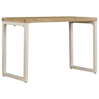 Jedilna miza - Kuhinjska miza - Jedilni stol 115x55x76 cm trden mangov les in jeklo