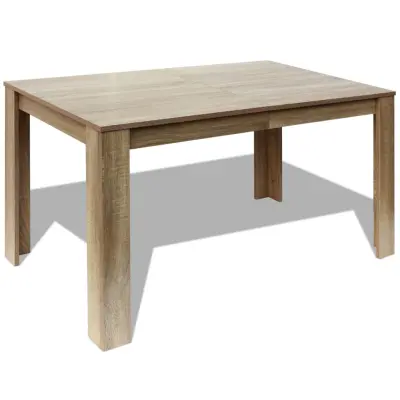 Jedilna miza - Kuhinjska miza - Jedilni stol 140x80x75 cm hrast