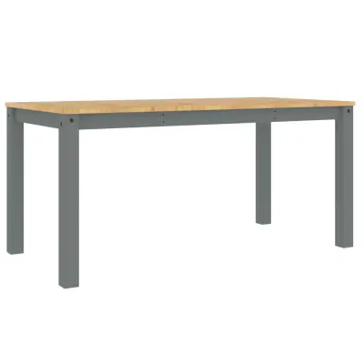 Jedilna miza - Kuhinjska miza - Jedilni stol Panama siva 160x80x75 cm trdna borovina