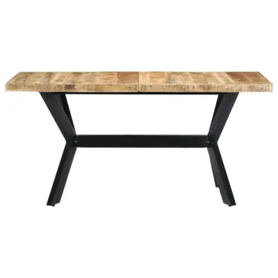 Jedilna miza - Kuhinjska miza - Jedilni stol 140x70x75 cm trden robusten mangov les