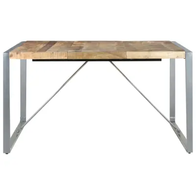 Jedilna miza - Kuhinjska miza - Jedilni stol 140x140x75 cm robusten mangov les