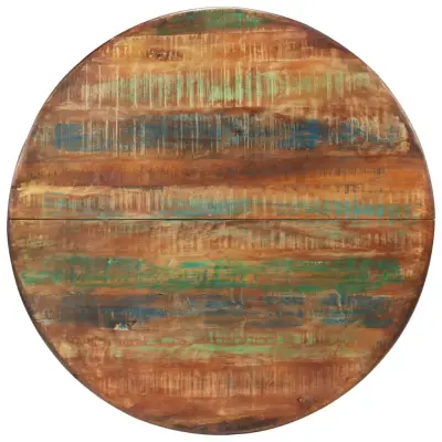 Jedilna miza - Kuhinjska miza - Jedilni stol Ø110x78 cm trden mangov les in jeklo