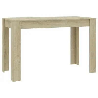 Jedilna miza - Kuhinjska miza - Jedilni stol sonoma hrast 120x60x76 cm iverna plošča