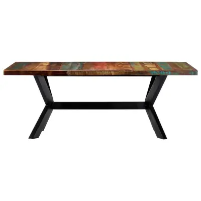 Jedilna miza - Kuhinjska miza - Jedilni stol 200x100x75 cm trden predelan les
