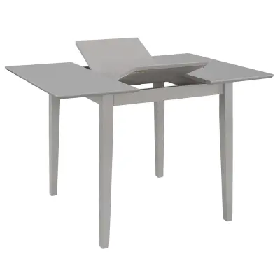 Raztegljiva Jedilna miza - Kuhinjska miza - Jedilni stol MDF (80-120)x80x74 cm siva