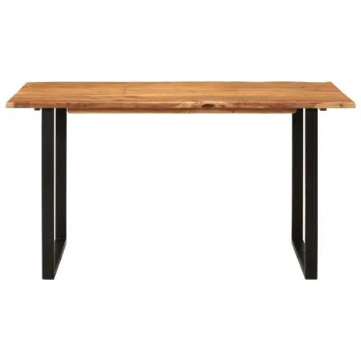 Jedilna miza - Kuhinjska miza - Jedilni stol 140x70x76 cm trden akacijev les