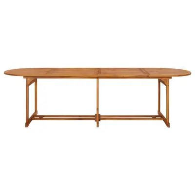 Vrtna miza - Vrtna jedilna miza 280x90x75 cm trden akacijev les