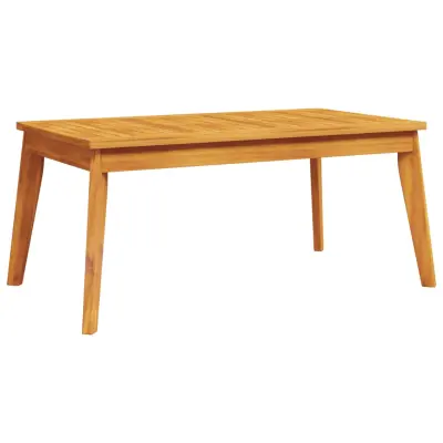 Vrtna miza - Vrtna jedilna miza 110x55x45 cm trden akacijev les