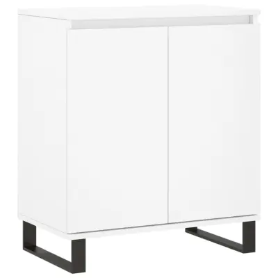 Komoda - Predalnik bela 60x35x70 cm inženirski les