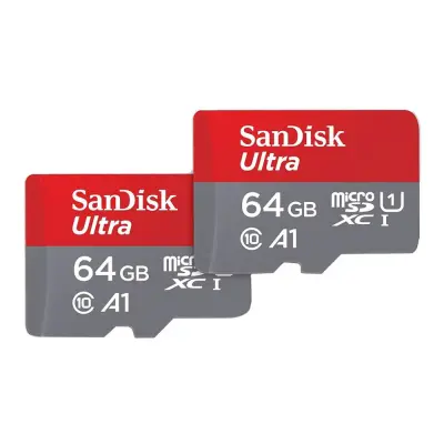 Pomnilniška kartica SANDISK microSDXC UHS-I Ultra 2 x 64 GB