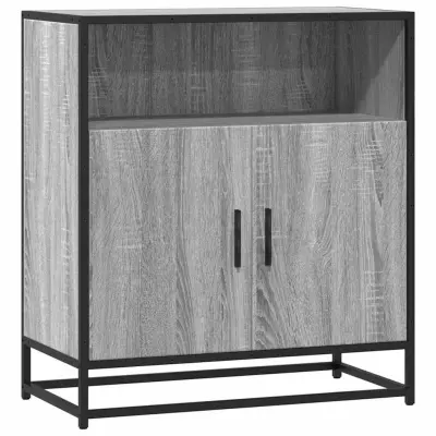 Komoda - Predalnik siva sonoma 68x35x76 cm inženirski les