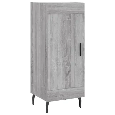 Komoda - Predalnik siva sonoma 34,5x34x90 cm inženirski les