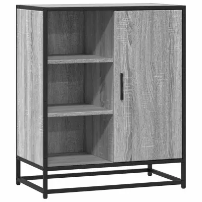 Komoda - Predalnik siva sonoma 62x35x76 cm inženirski les