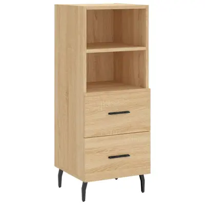 Komoda - Predalnik sonoma hrast 34,5x34x90 cm inženirski les