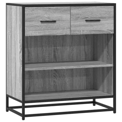 Komoda - Predalnik siva sonoma 68x35x76 cm inženirski les