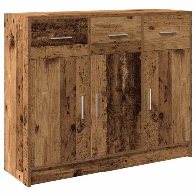 Komoda - Predalnik starinski les 91x28x75 cm iverna plošča
