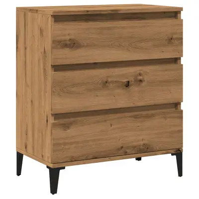 Komoda - Predalnik artisian hrast 60x35x70 cm konstruiran les