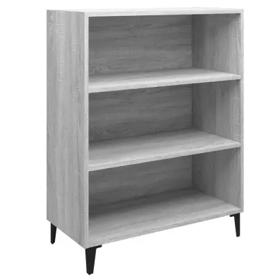 Komoda - Predalnik siva sonoma 69,5x32,5x90 cm konstruiran les