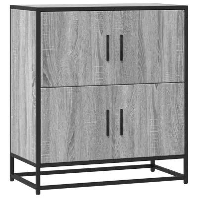 Komoda - Predalnik siva sonoma 68x35x76 cm inženirski les