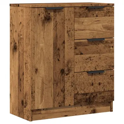 Komoda - Predalnik starinski les 60x30x70 cm inženirski les