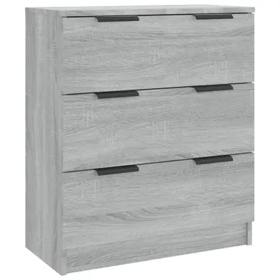 Komoda - Predalnik siva sonoma 60x30x70 cm inženirski les