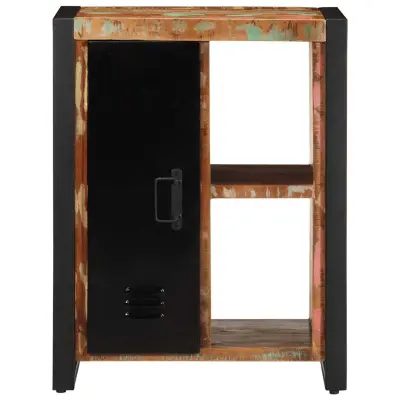 Komoda - Predalnik večbarvna 55x35x70 cm trden predelan les