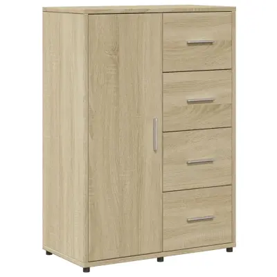 Komoda - Predalnik sonoma hrast 60x31x84 cm inženirski les