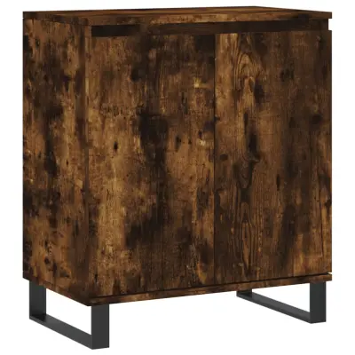 Komoda - Predalnik dimljeni hrast 60x35x70 cm inženirski les