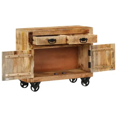 Komoda - Predalnik 80x30x65 cm trden robusten mangov les