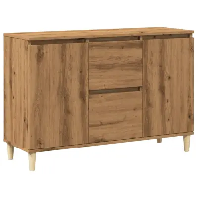 Komoda - Predalnik artisan hrast 102x35x70 cm inženirski les