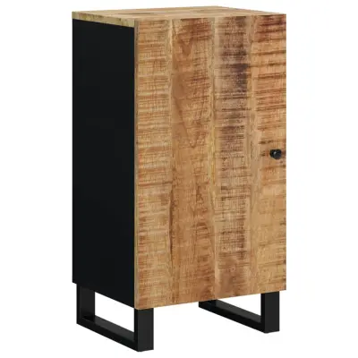 Komoda - Predalnik z vrati 40x31x75 cm trden mangov les