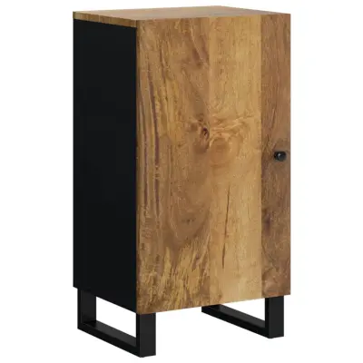 Komoda - Predalnik z vrati 40x31x75 cm trden mangov les