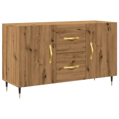 Komoda - Predalnik artisan hrast 100x36x60 cm inženirski les