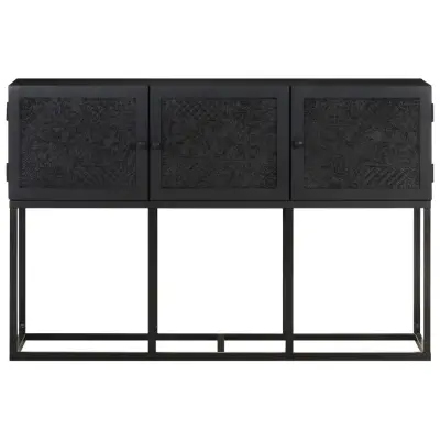 Komoda - Predalnik - Oprema 115x30x76 cm trden mangov les