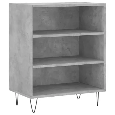 Komoda - Predalnik betonsko siva 57x35x70 cm inženirski les