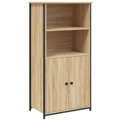 Visoka omara - Komoda - Predalnik sonoma hrast 62x36x121,5 cm inženirski les