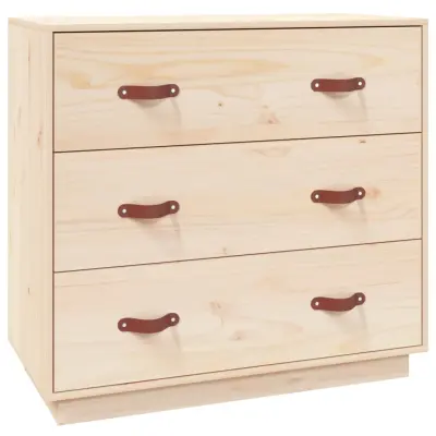 Komoda - Predalnik 80×40×75 cm trdna borovina