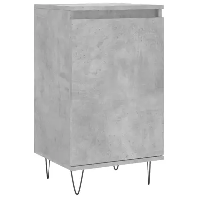 Komoda - Predalnik betonsko siva 40x35x70 cm inženirski les