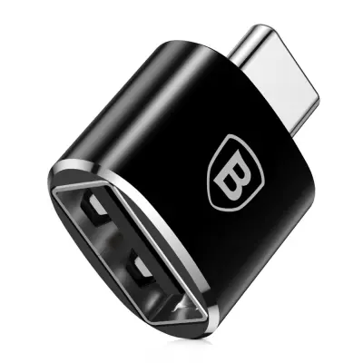 USB na USB-C OTG adapter - črn