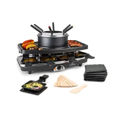 Klarstein Entrecote 2 v 1 Raclette žar in fondi