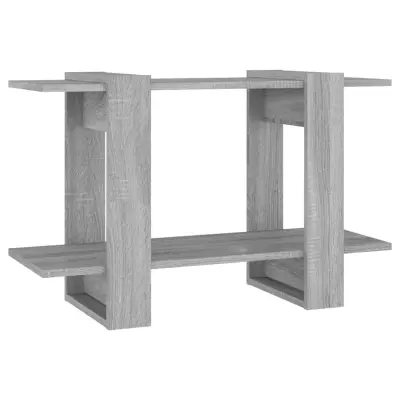 Knjižna omara - Knjižni regal siva sonoma 80x30x51 cm