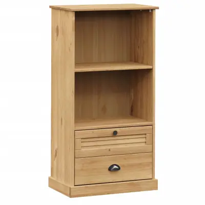 Knjižna omara - Knjižni regal VIGO 60x35x114,5 cm trdna borovina
