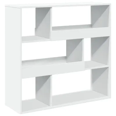 Knjižna omara - Knjižni regal bela 100x33x94,5 cm
