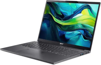 ACER Aspire 16 A16-71M-71C9 Intel Core Ultra 7 155H 16'' WUXGA OLED 32GB/1TB PCIe NVMe SSD Wi-Fi 6E+BT W11H Steel Gray prenosni računalnik