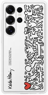 Prozirna maska za Samsung Galaxy S25 Ultra sa okvirom bijela EF-MS938CWEGWW