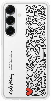 Prozirna maska za Samsung Galaxy S25+ sa okvirom bijela EF-MS936CWEGWW