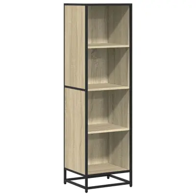 Knjižna omara - Knjižni regal sonoma hrast 40x35x139 cm iverna plošča