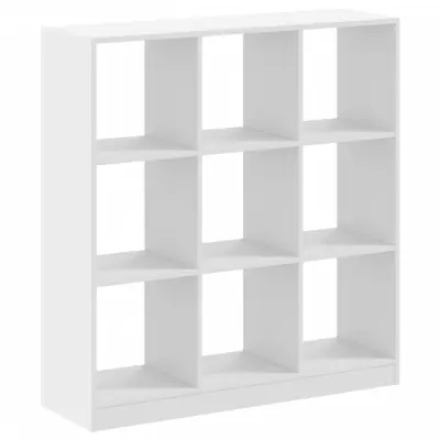 Knjižna omara - Knjižni regal bela 102x32x108 cm inženirski les