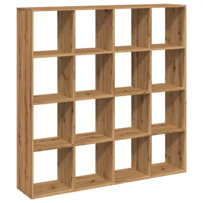 Knjižna omara - Knjižni regal artisian hrast 137,5x29x137,5 cm inženirski les