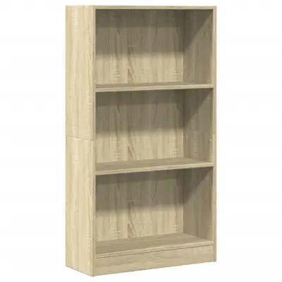 Knjižna omara - Knjižni regal sonoma hrast 60x24x109 cm inženirski les